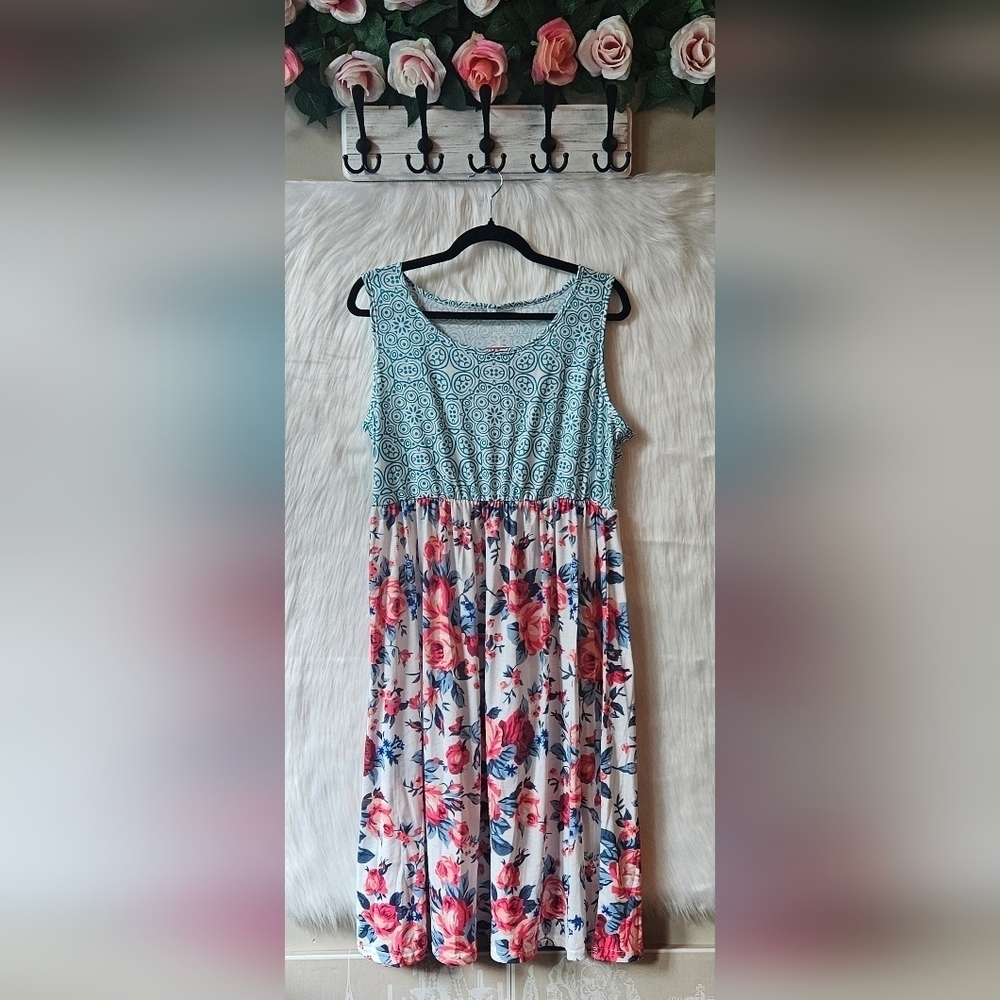 Patpat for Mommy and Me Springtime Romance Dress